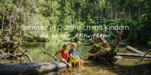 Blog Zomer in Oostenrijk met kinderen Header DE