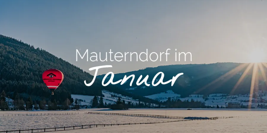 Mauterndorf im Januar