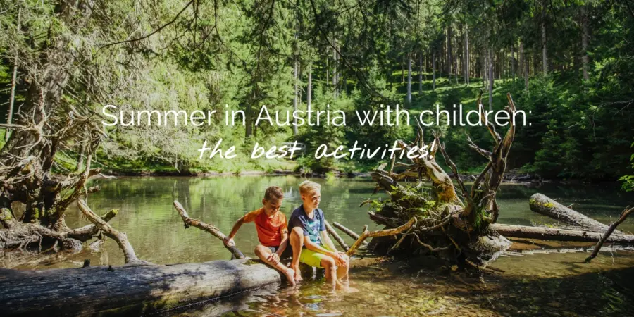 Blog Zomer in Oostenrijk met kinderen Header EN