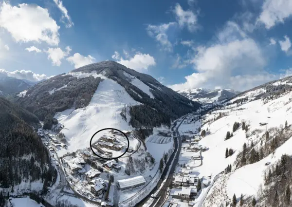 Alpen Resort Saalbach A3 Saalbach Hinterglemm aanzicht locatie van het chalet
