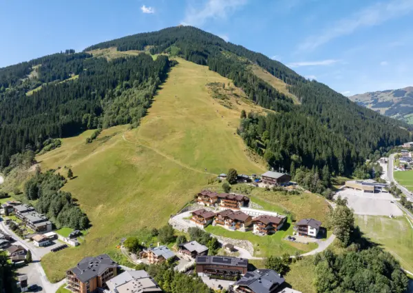Alpen Resort Saalbach A3 Saalbach Hinterglemmm bovenaanzicht van het chalet