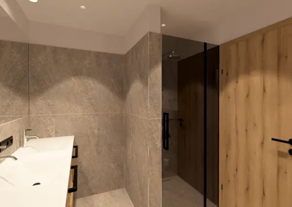 Alpen Resort C2 Saalbach wastafel groot