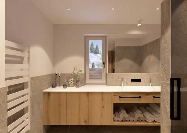 Alpen Resort C2 Saalbach badkamer