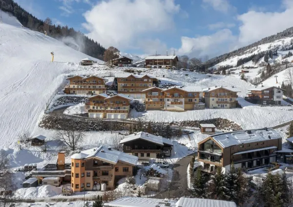 0031 SB Alpenresort algemeen winter drone 2021 2