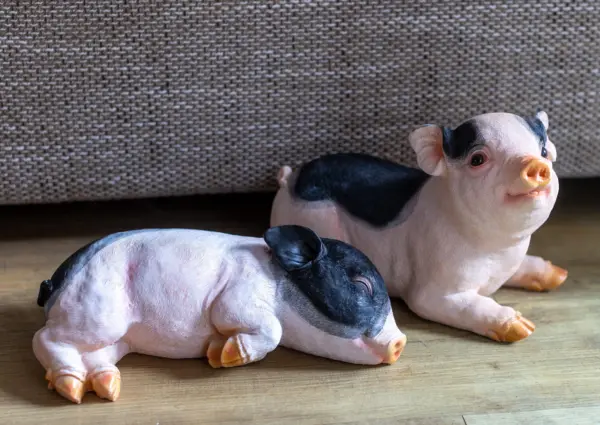 Saalbach Alpen Resort D4 Decoratie varkentjes