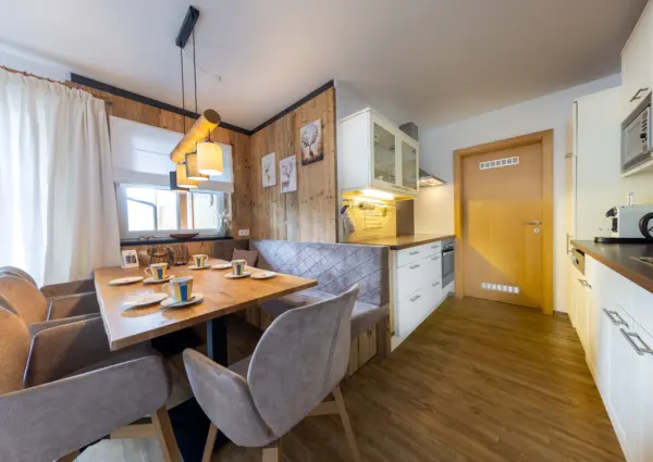 Saalbach Alpen Resort D4 Keuken overzicht