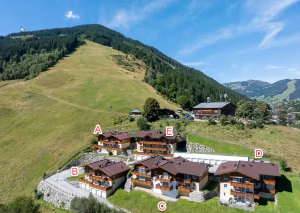 Saalbach Alpenresort overzicht