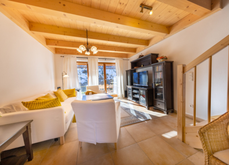 Hochkrimml Alpenruhe woonkamer 1