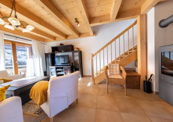 Hochkrimml Alpenruhe woonkamer