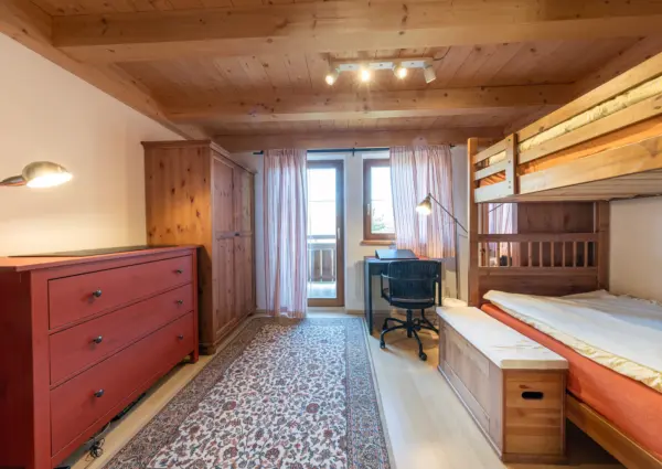 Hochkrimml Alpenruhe slaapkamer stapelbed