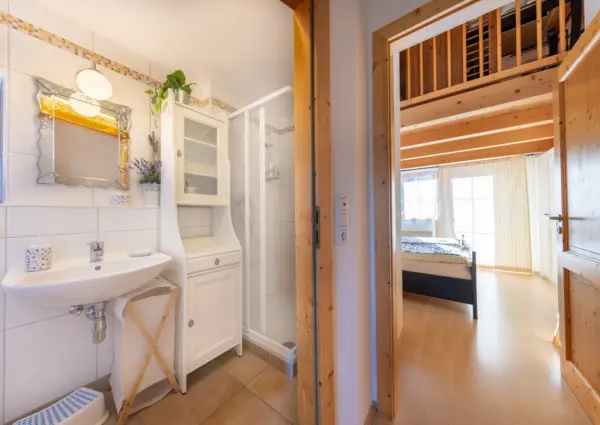 Hochkrimml Alpenruhe badkamer 2