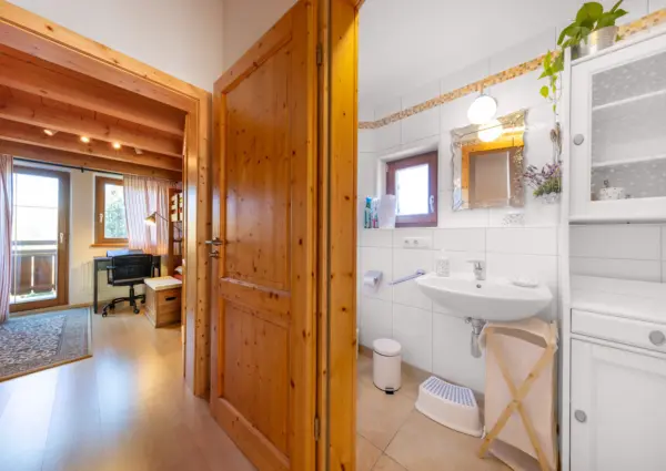 Hochkrimml Alpenruhe badkamer 1