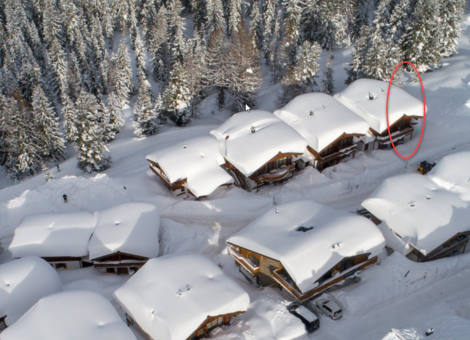 Hochkrimml Alpenruhe winter ligging