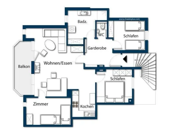0020 KL Alpina 13 plattegrond