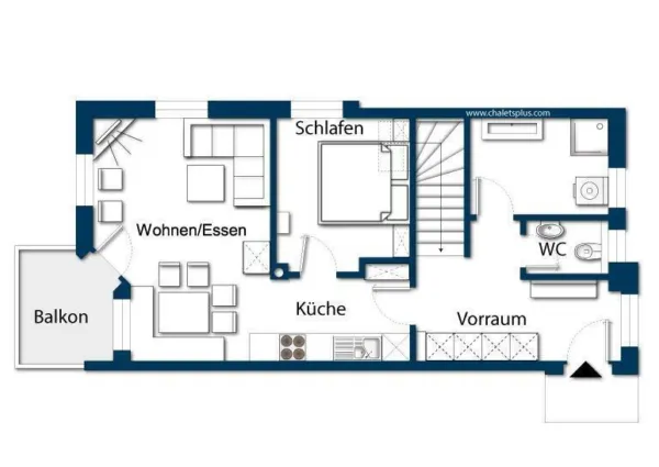 0023 KL Alpina 4 plattegrond 1