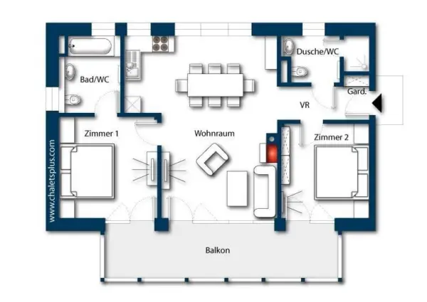 Alpinegold Residenz Hocharn Penthouse Suite