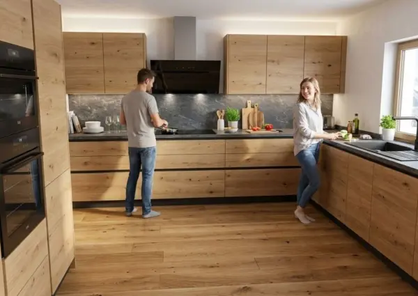 Neukirchen Blauler Lilienhof keuken groot