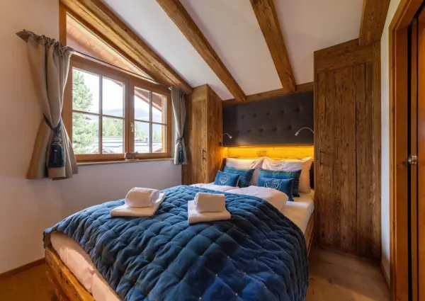 Konigsleiten Bo Chalet slaapkamer 1