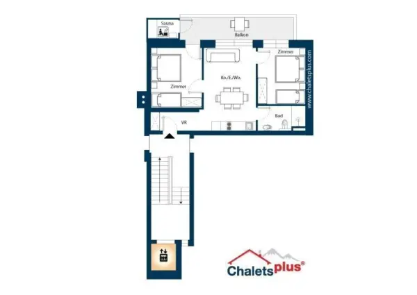 Plattegrond Bockblick 2
