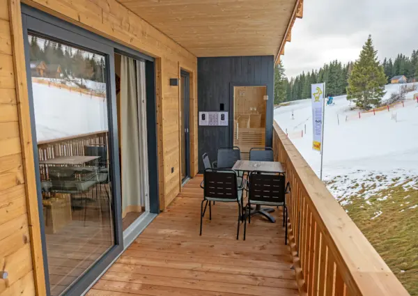 Bockblick balkon sauna