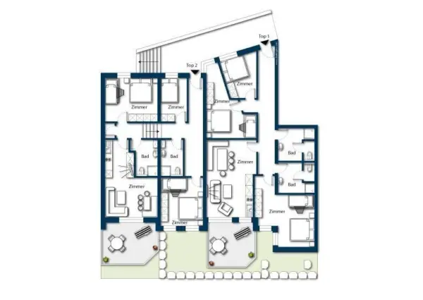 KL Chalet Central Top 1 und 2