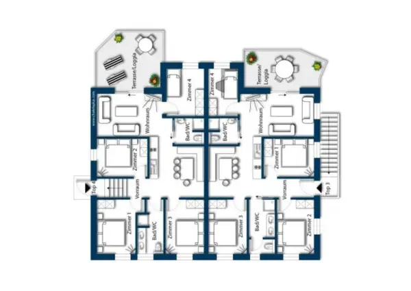 KL Chalet Central Top 3 und 4 1e Stock website