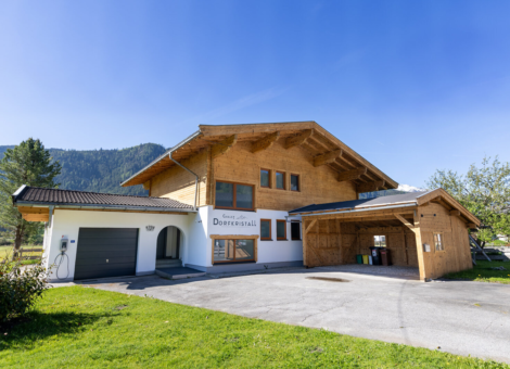 Chalet Dorfkristall Bramberg voorzijde