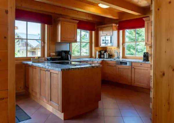 Hochkrimml Chalet Gretl overzicht keuken