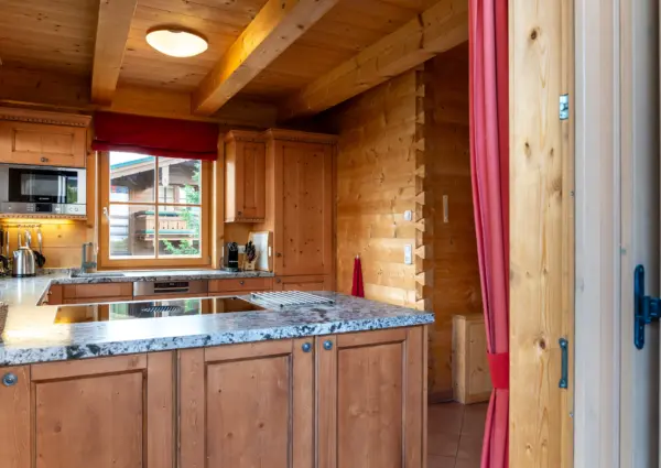 Hochkrimml Chalet Gretl kookeiland keuken