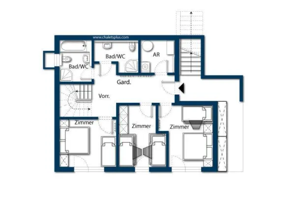 0033 HK Gretl plattegrond 1
