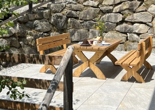 Chalet Grossvenedigerblick Neukirchen terras