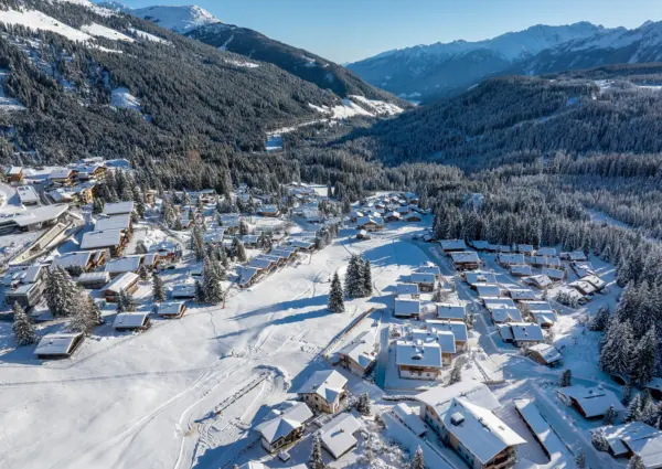 Chalet Happy ligging bij oefenwijde