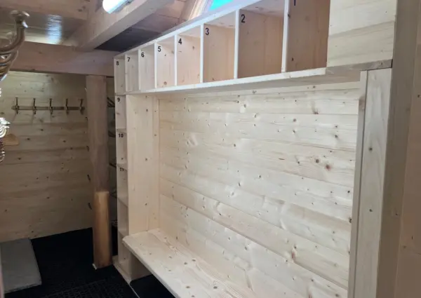 Chalet Hochland Skiraum opbergvakken