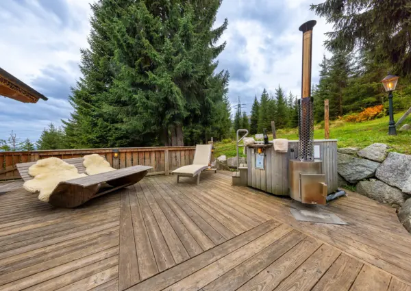 Konigsleiten Hochland zomer terras uitzicht