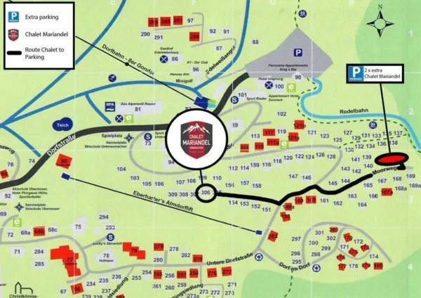 0040 KL extra parking chalet mariandel