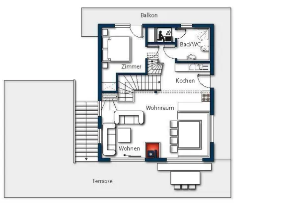 0034 HK Chalet Panorama plattegrond 2