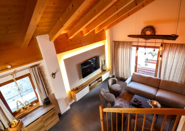 Chalet RC3 B Cby Overzicht woonkamer