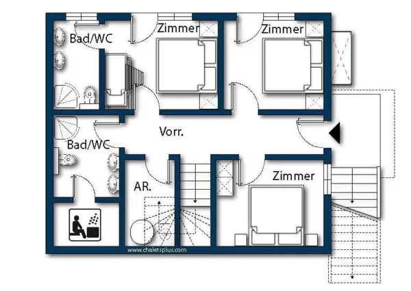 0026 HKR Sportalm plattegrond 1