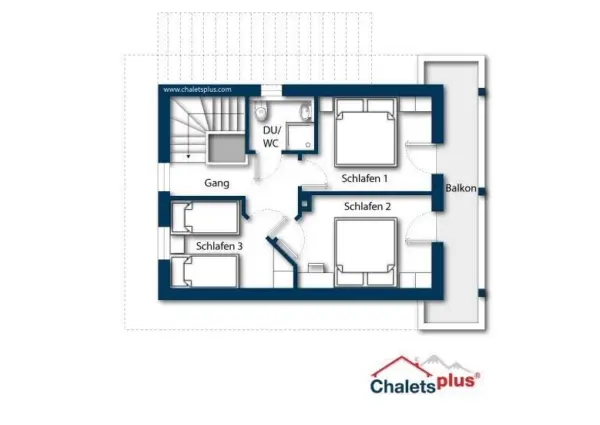 Chalet Sydney Obergeschoss