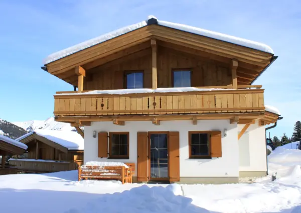 Chalet Sydney Winters aanzicht tuin 24