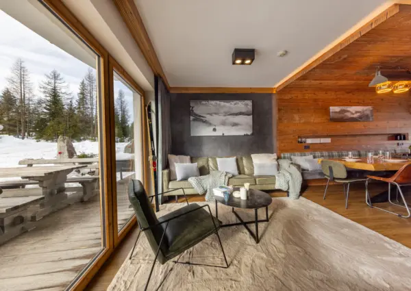 Chalet Zillertal Arena 2 woonkamer zithoek