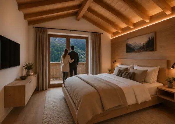 Krimml Rendering Slaapkamer Cool Chalets