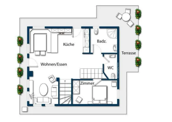 0031 KL Davids H plattegrond 2