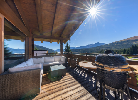 De Graaf BBQ op het terras