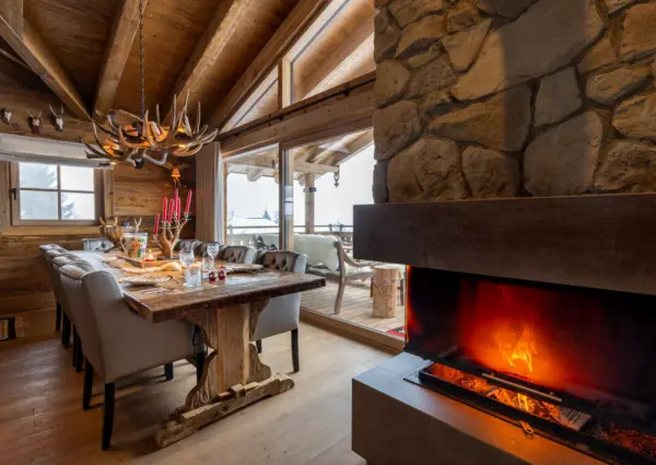 De Gravin sfeervolle haard