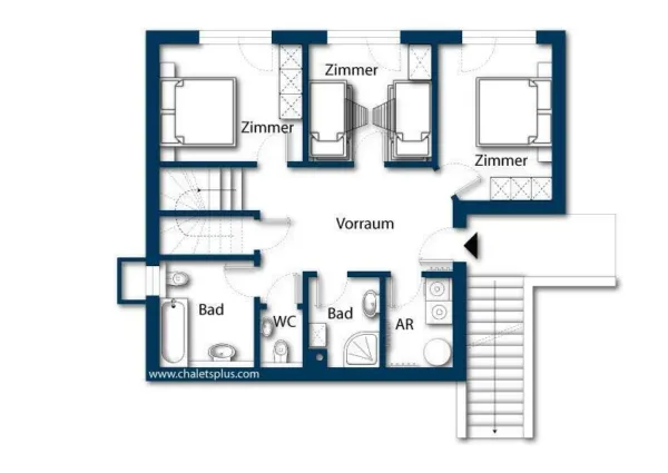 0028 HKR Duxer Lodge plattegrond 1