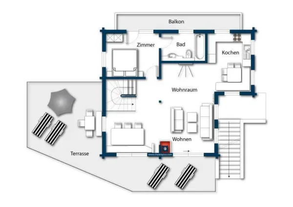 0029 HKR Duxer Lodge plattegrond 2