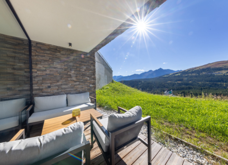 Edelweisshaus Top 2 zonnig terras