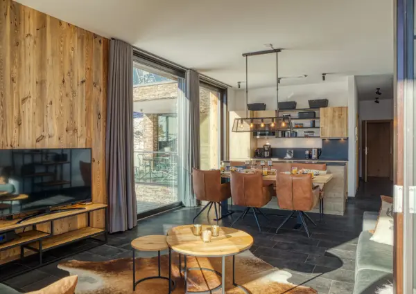 Edelweisshaus Top 6 zithoek met tv