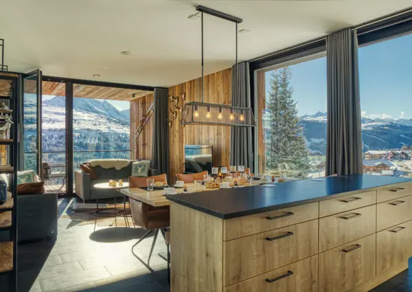 Edelweisshaus Top 6 overzicht vanaf keuken